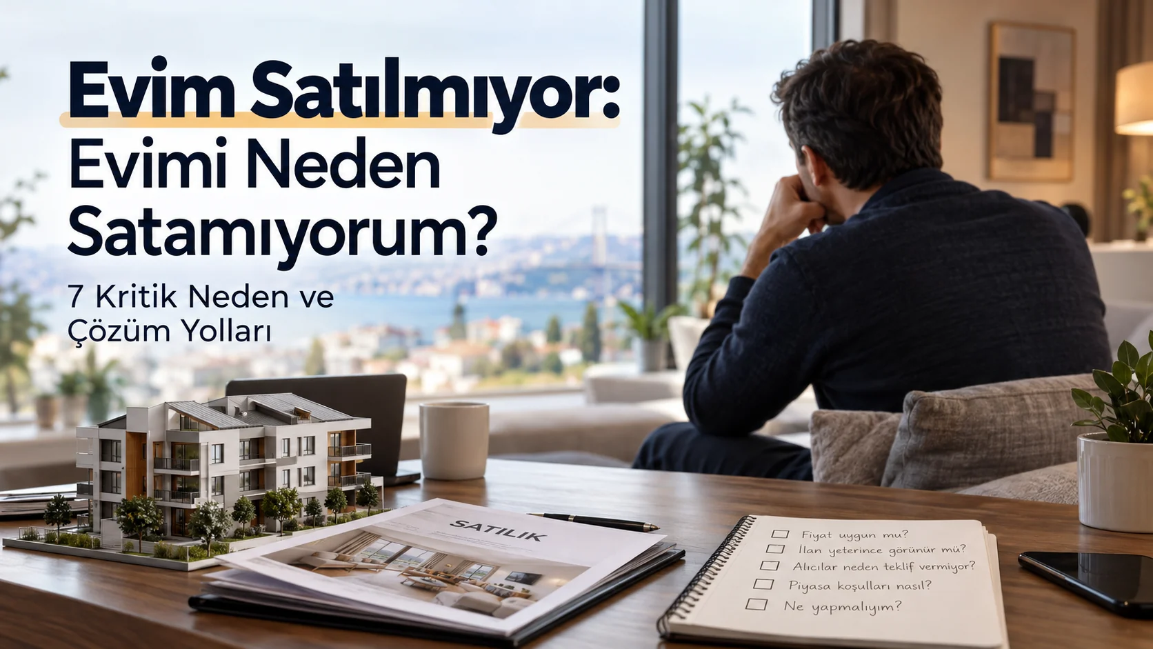 Evim Satılmıyor: Evimi Neden Satamıyorum? 7 Kritik Neden