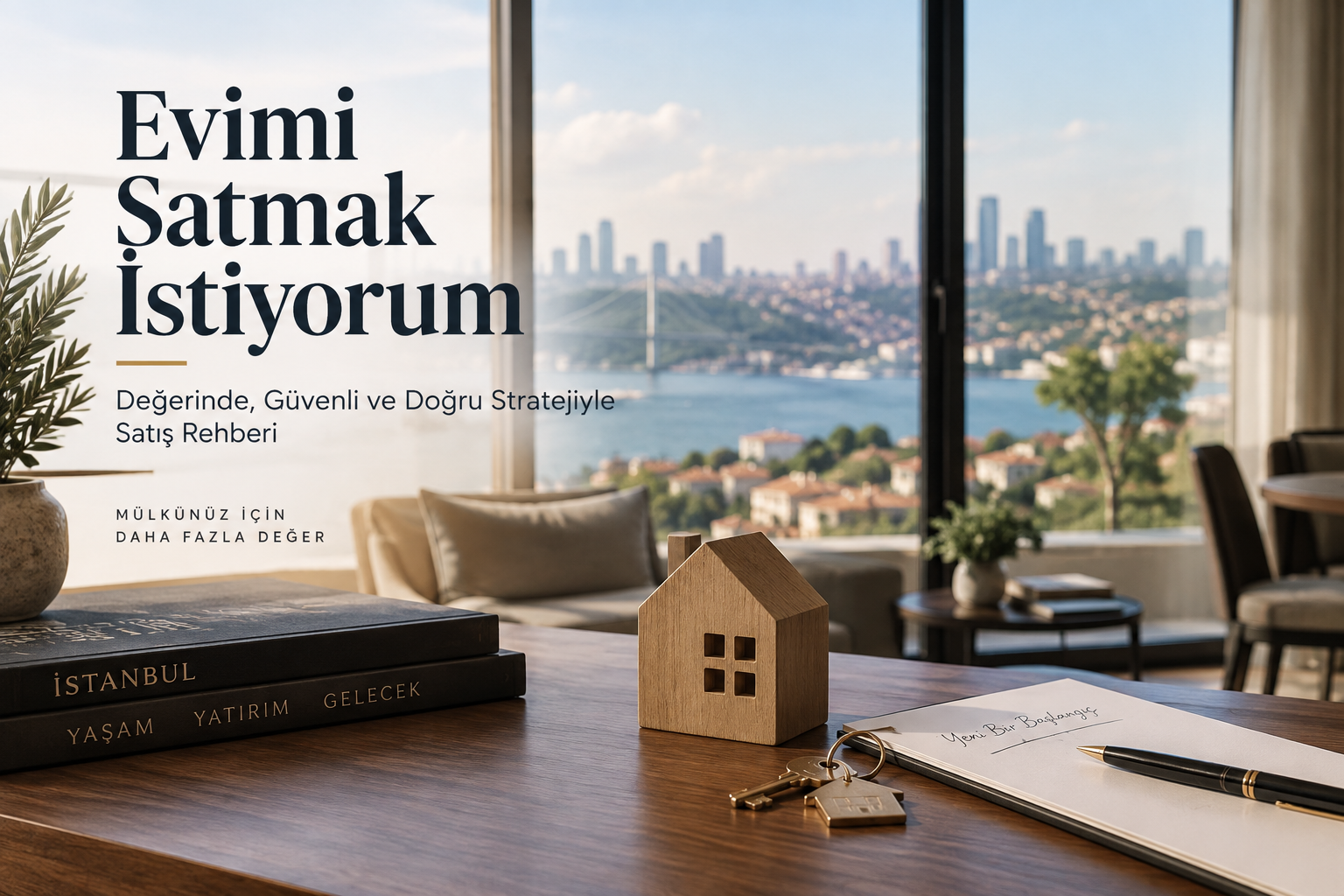 Evimi Satmak İstiyorum: Mülk Sahipleri İçin Değerinde ve Güvenli Satış Rehberi